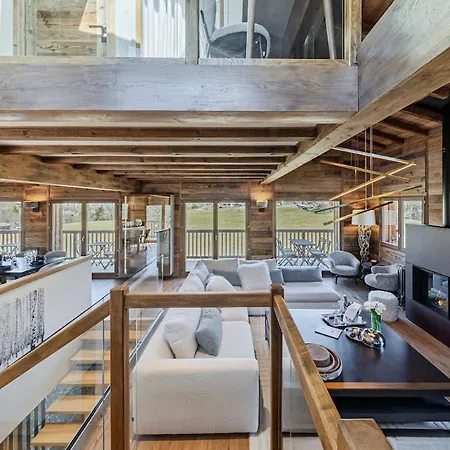 Holiday home Luxury - Fireplace Heated Pool & Sauna Megeve
