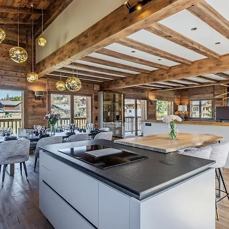 Luxury - Fireplace Heated Pool & Sauna Megeve