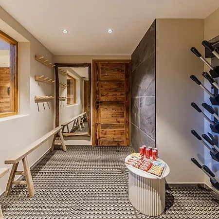 Semesterbostad Luxury - Fireplace Heated Pool & Sauna Megève